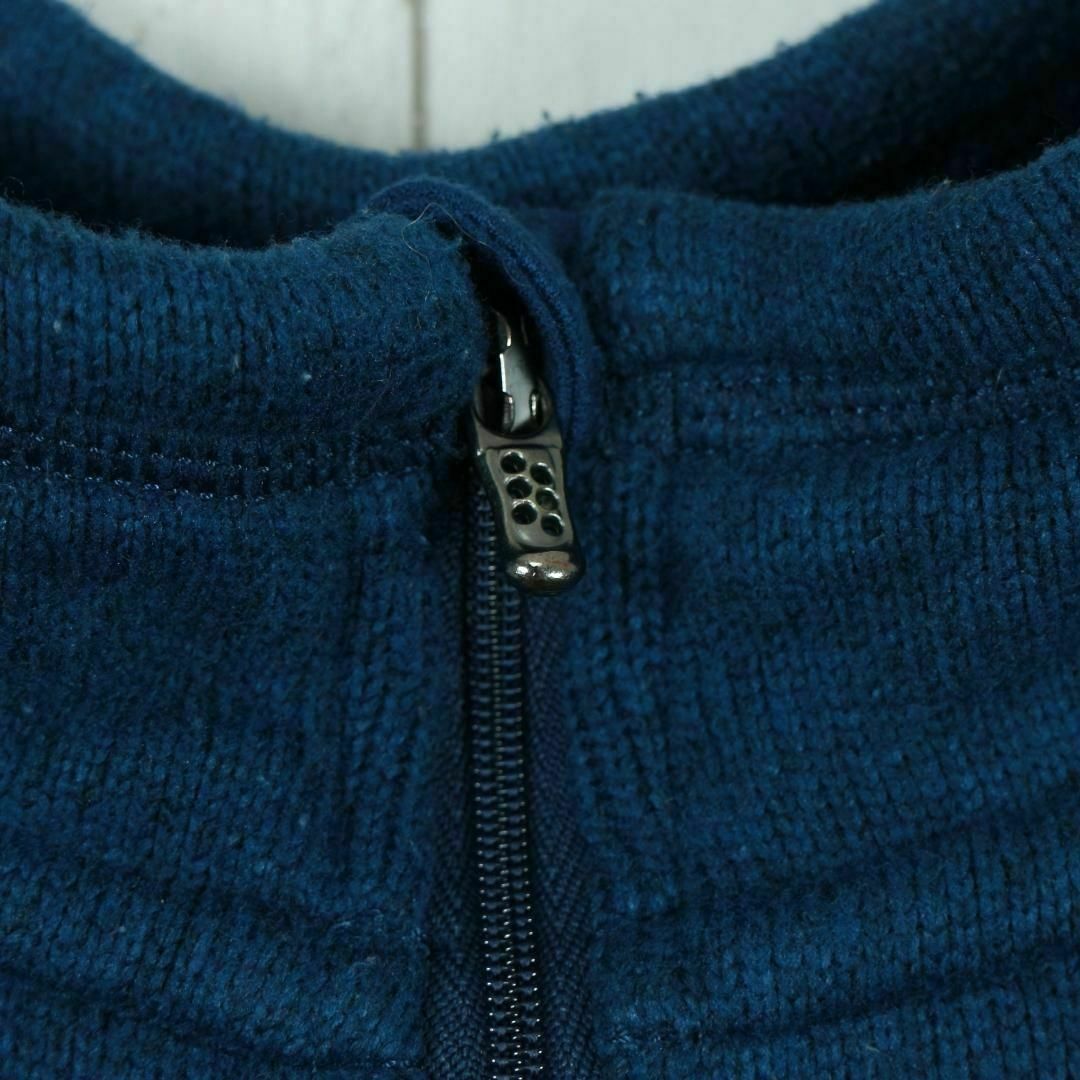 patagonia(パタゴニア)の【希少】パタゴニア スウェット ハーフジップ フリース XL 刺繍ロゴ 入手困難 メンズのトップス(スウェット)の商品写真