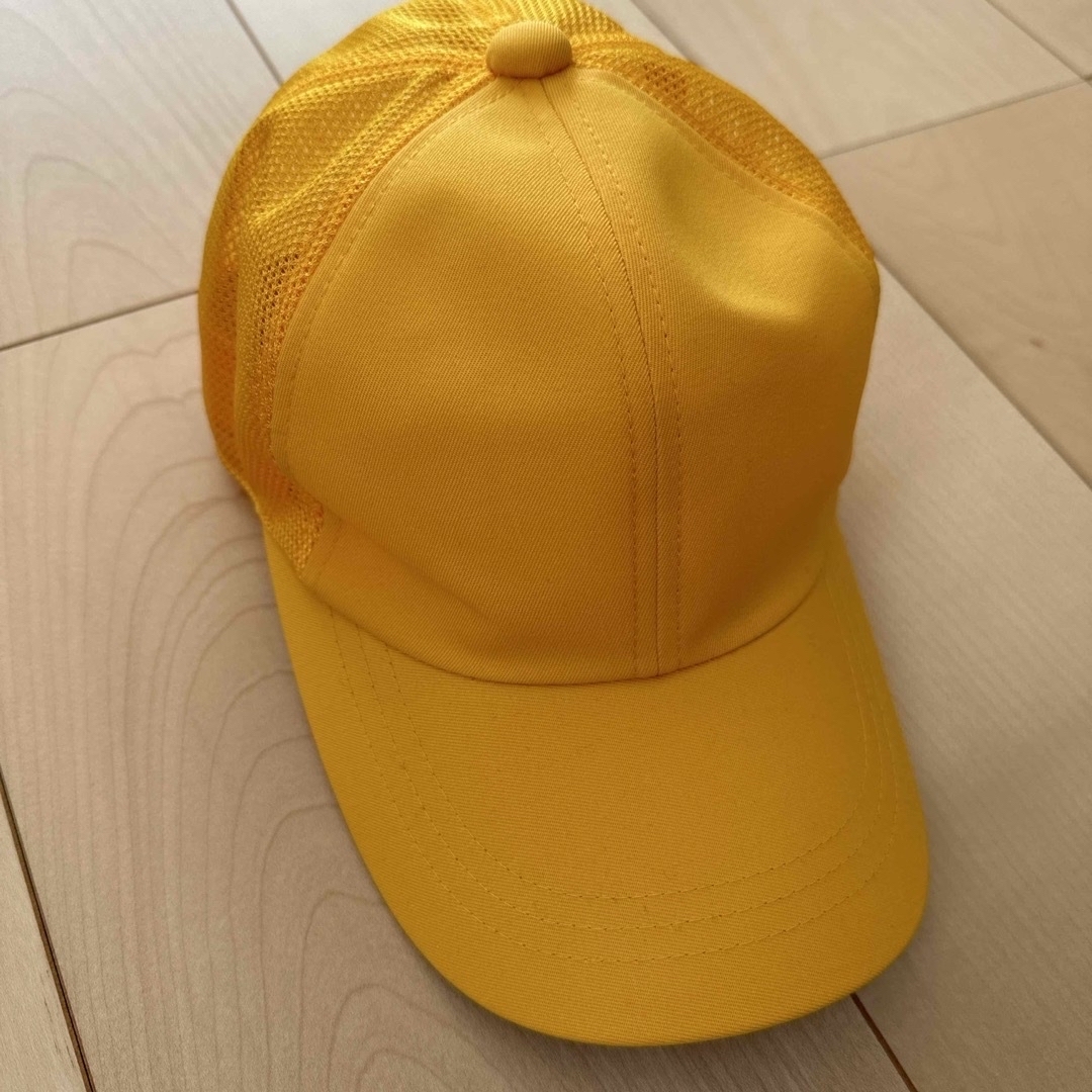 小学生　黄色い帽子 キッズ/ベビー/マタニティのこども用ファッション小物(帽子)の商品写真