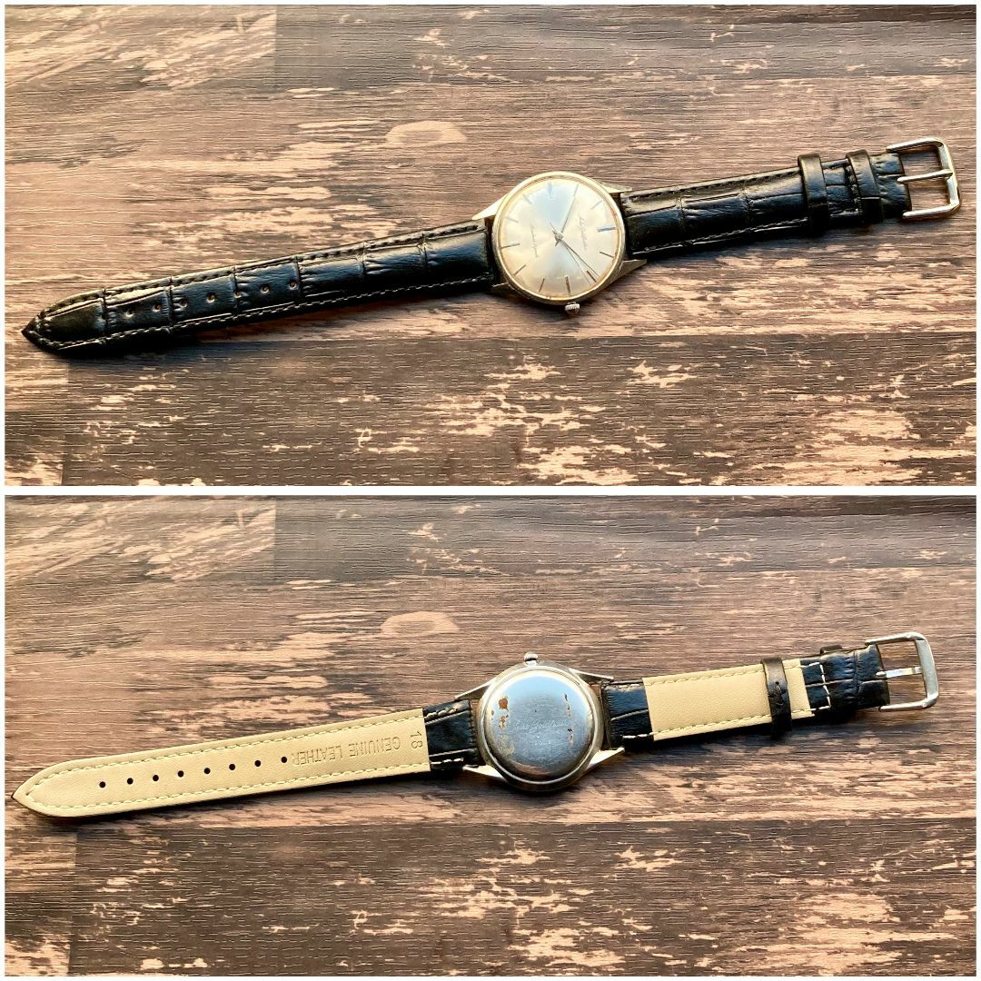 SEIKO(セイコー)の【動作品】セイコー ゴールドフェザー 腕時計 1962年 手巻き メンズ メンズの時計(腕時計(アナログ))の商品写真