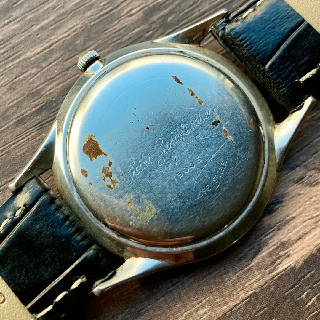 SEIKO(セイコー)の【動作品】セイコー ゴールドフェザー 腕時計 1962年 手巻き メンズ メンズの時計(腕時計(アナログ))の商品写真