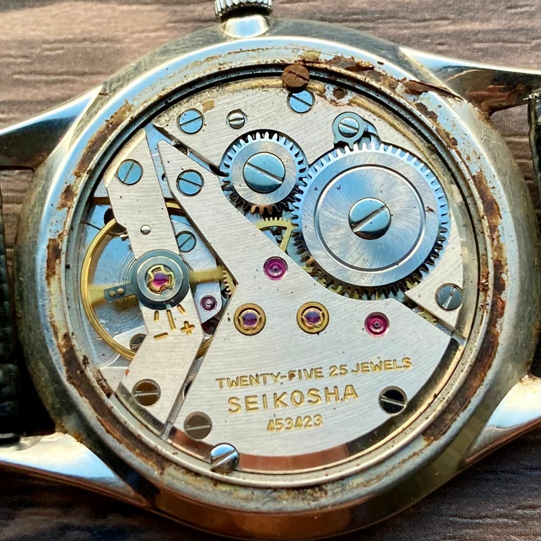 SEIKO(セイコー)の【動作品】セイコー ゴールドフェザー 腕時計 1962年 手巻き メンズ メンズの時計(腕時計(アナログ))の商品写真