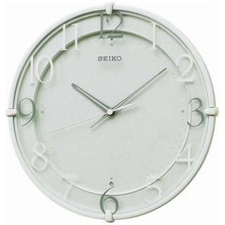 セイコー(SEIKO)のSEIKO セイコー 掛け時計 【スタンダード】 薄緑 KX215N(掛時計/柱時計)