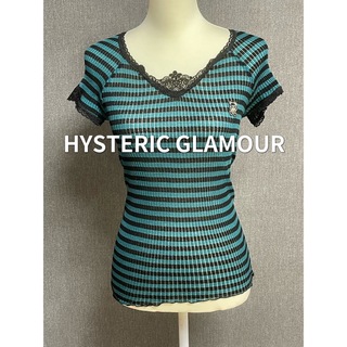 HYSTERIC GLAMOUR - 希少　ヒステリックグラマー　レース　カットソー　ボーダー　激レア
