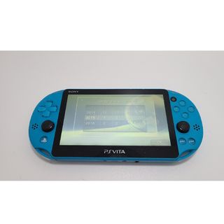 プレイステーションヴィータ(PlayStation Vita)のPlaystation Vita PCH2000 アクアブルー(携帯用ゲーム機本体)