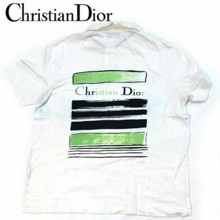 クリスチャンディオール(Christian Dior)のディオール ■バックロゴ半袖ポロTシャツ ゴルフウェア レディースM(Tシャツ(半袖/袖なし))