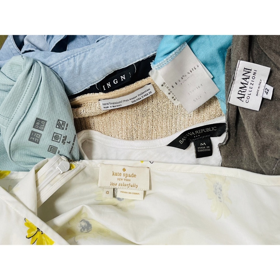 Yves Saint Laurent(イヴサンローラン)のレディースブランド服　まとめ売り　YSL kate spade ARMANI等 レディースのトップス(アンサンブル)の商品写真
