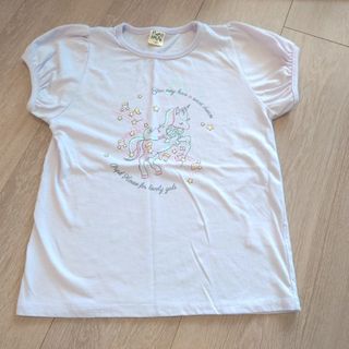 ナルミヤ インターナショナル(NARUMIYA INTERNATIONAL)の＊美品＊ピューピルハウス ユニコーンモチーフTシャツ 130(Tシャツ/カットソー)