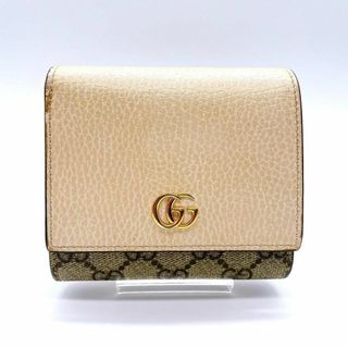 グッチ(Gucci)のGUCCI グッチ　GG マーモント　折財布　ミディアムウォレット　レディース(財布)