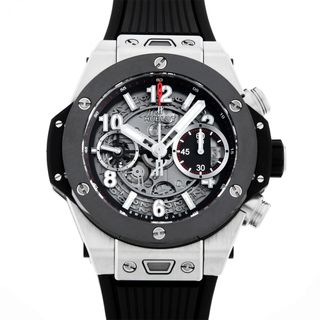 ウブロ(HUBLOT)のウブロ ビッグバン ウニコ チタニウム セラミック 441.NM.1170.RX メンズ 中古 腕時計(腕時計(アナログ))