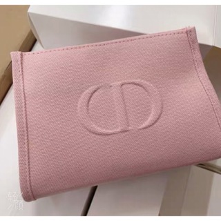 クリスチャンディオール(Christian Dior)の新品未使用　ディオール   スクエア　ポーチ　ピンク　DIOR(ポーチ)