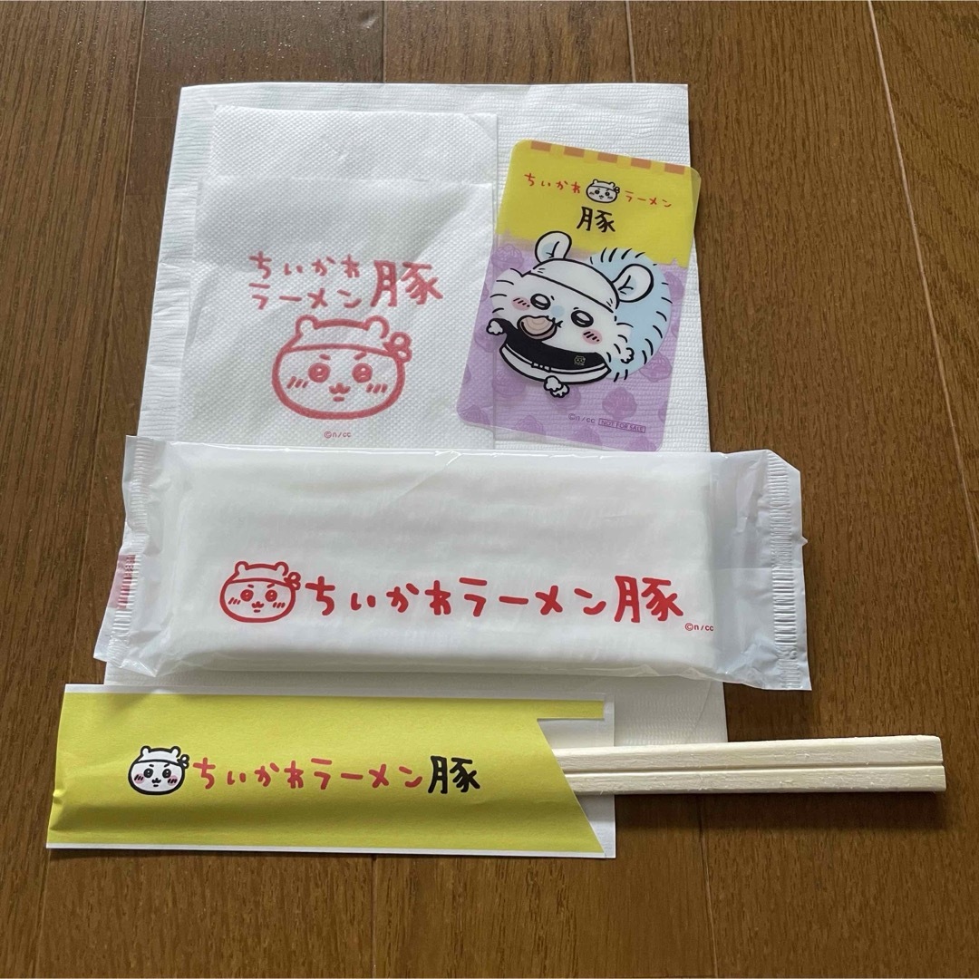 ちいかわ(チイカワ)のちいかわラーメン豚 5点セット モモンガ その他のその他(その他)の商品写真