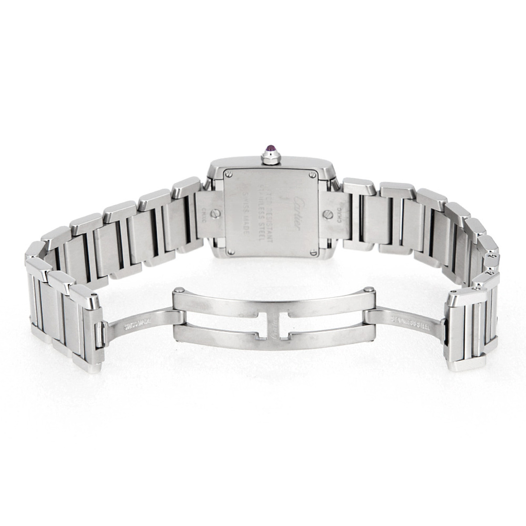 Cartier(カルティエ)のカルティエ タンクフランセーズ SM W51028Q3 レディース 中古 腕時計 レディースのファッション小物(腕時計)の商品写真