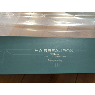 リュミエールブラン(Lumiere Blanc)の新品　ヘアビューロン7D Plus カールLタイプ　34mm (ヘアアイロン)