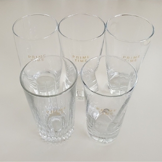 アサヒ(アサヒ)のビールグラス　プライムタイム　5個(グラス/カップ)