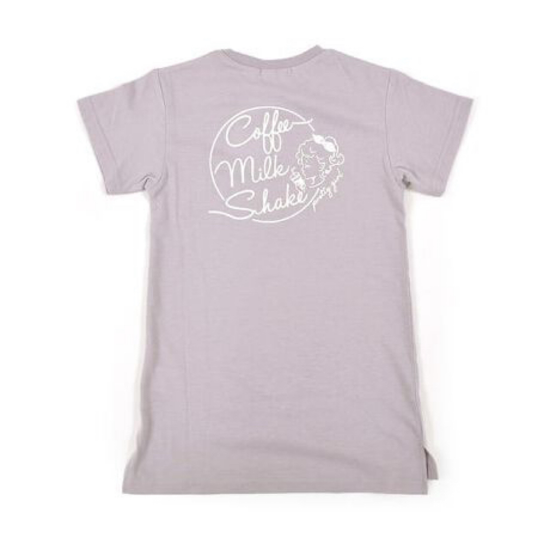 SLAP SLIP(スラップスリップ)のスラップスリップ SLAP SLIP ロゴ　バックプリント　Ｔシャツワンピース キッズ/ベビー/マタニティのキッズ服女の子用(90cm~)(ワンピース)の商品写真