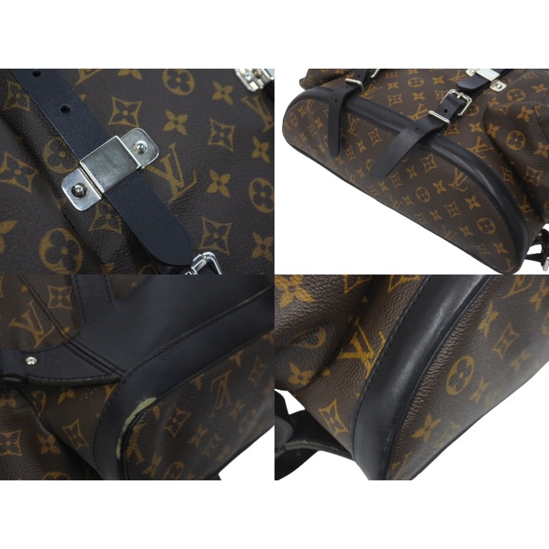 LOUIS VUITTON(ルイヴィトン)のLOUISVUITTON クリストファーGM M92295 モノグラムマカサーリュック 04年 初期 美品 中古 50119 レディースのバッグ(リュック/バックパック)の商品写真