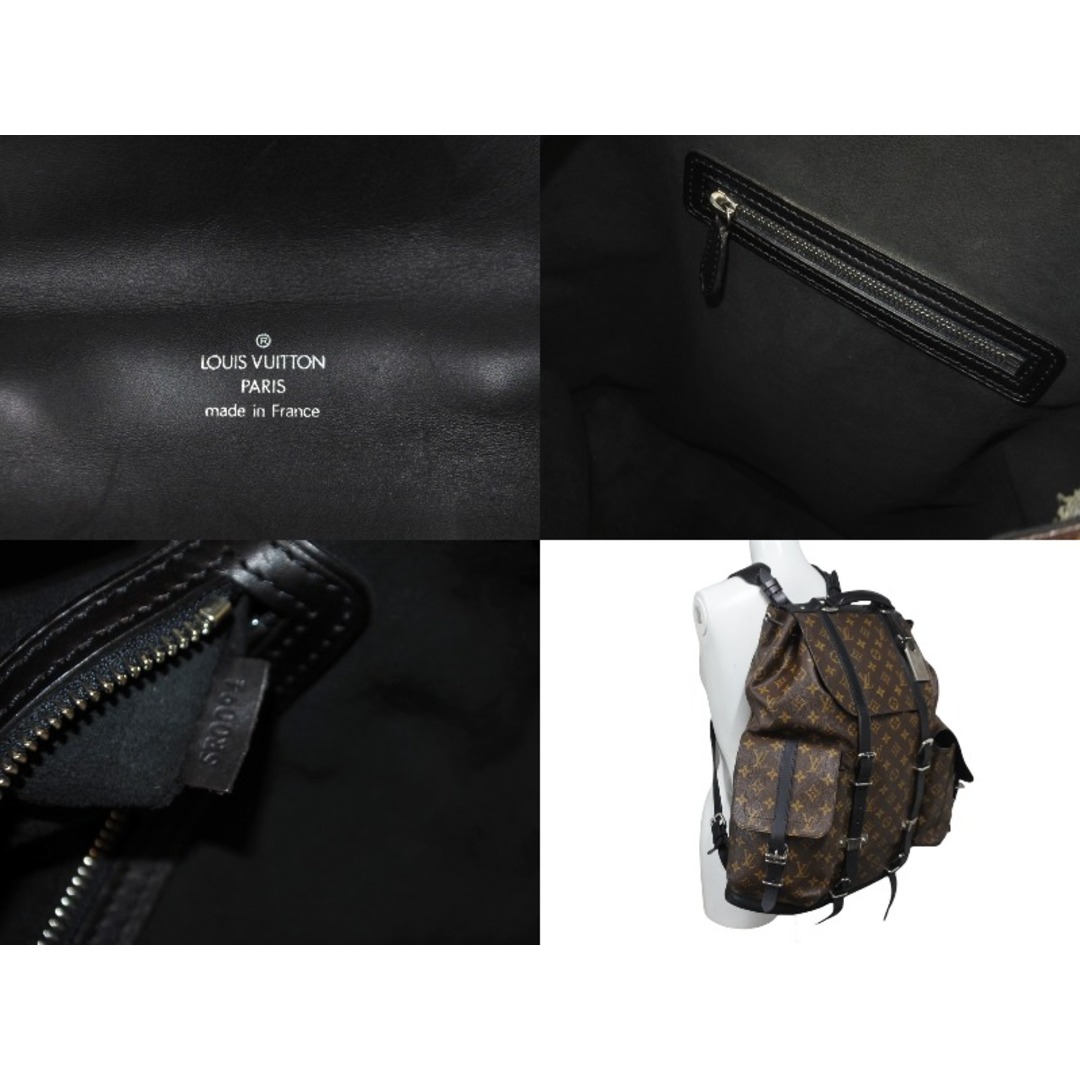 LOUIS VUITTON(ルイヴィトン)のLOUISVUITTON クリストファーGM M92295 モノグラムマカサーリュック 04年 初期 美品 中古 50119 レディースのバッグ(リュック/バックパック)の商品写真