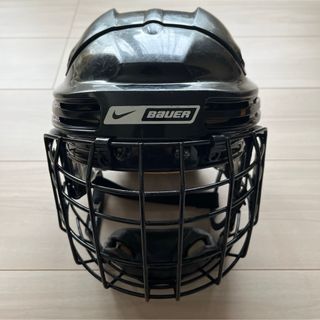 バウアー(BAUER)のアイスホッケー ヘルメット 金属製ガードつき ジュニア BAUER(ウインタースポーツ)