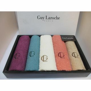 Guy Laroche - Guy Laroche　ギラロッシュ　５色色違い　タオル地ハンカチ