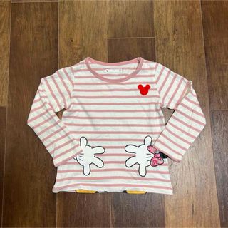 ベルメゾン(ベルメゾン)のお値下げ！ミニーちゃん ディズニー　Tシャツ 110(Tシャツ/カットソー)