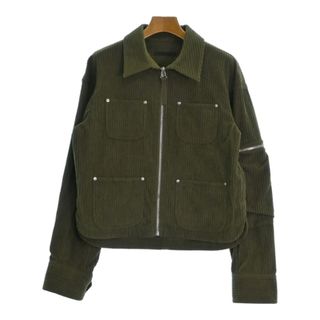 HELMUT LANG - HELMUT LANG ヘルムートラング ブルゾン（その他） S カーキ 【古着】【中古】