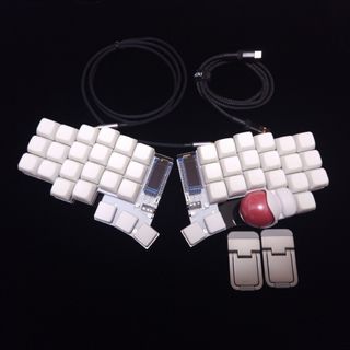 keyball44【購入後即使用可】 【新品】【白】(PC周辺機器)