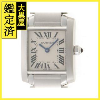 カルティエ(Cartier)のカルティエ タンクフランセーズSM W51008Q3 ホワイト M【200】(腕時計)