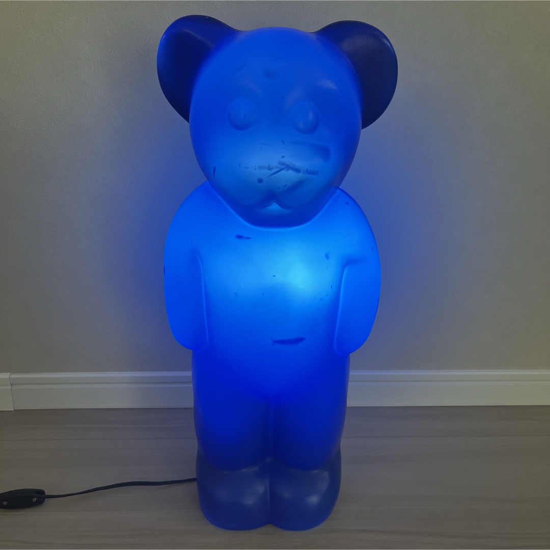 レア品！ ドイツ製 Elmar Flototto Lumi Bearフロアランプ インテリア/住まい/日用品のライト/照明/LED(フロアスタンド)の商品写真
