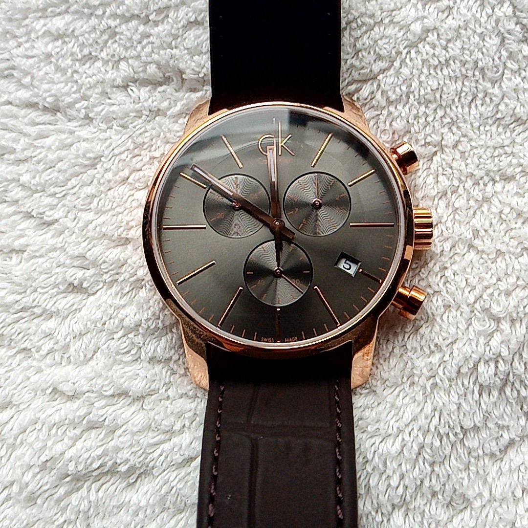 Calvin Klein - 【未使用品】カルバンクライン メンズ腕時計 クロノ 