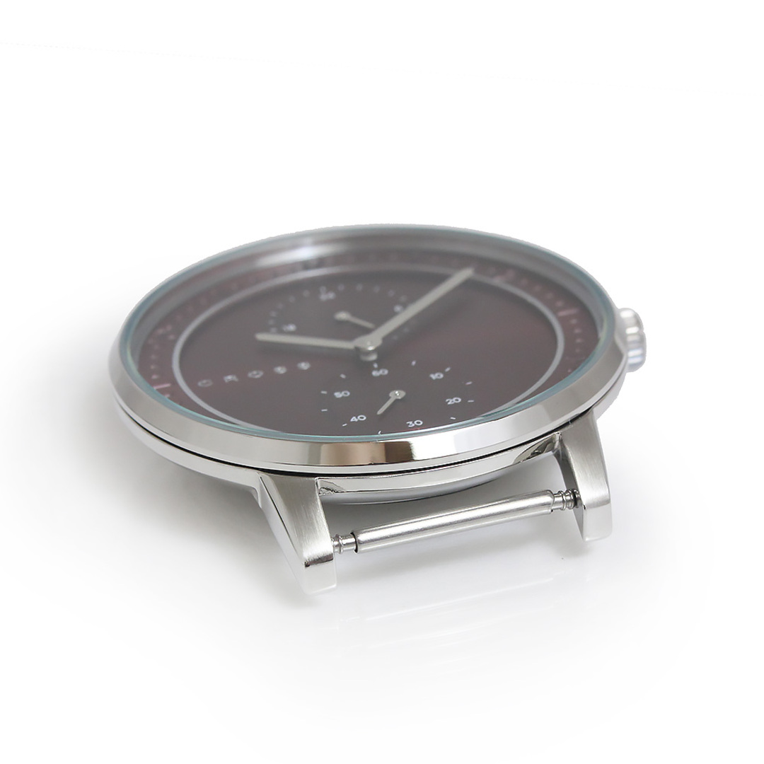 CROSS(クロス)のクロス RADIAL ラジアル 選べるベルト付き 付け替え カスタム クォーツ 腕時計（ベルト代込）シルバー レッド 赤 CR8037-03 CROSS（未使用　展示品） メンズの時計(腕時計(アナログ))の商品写真