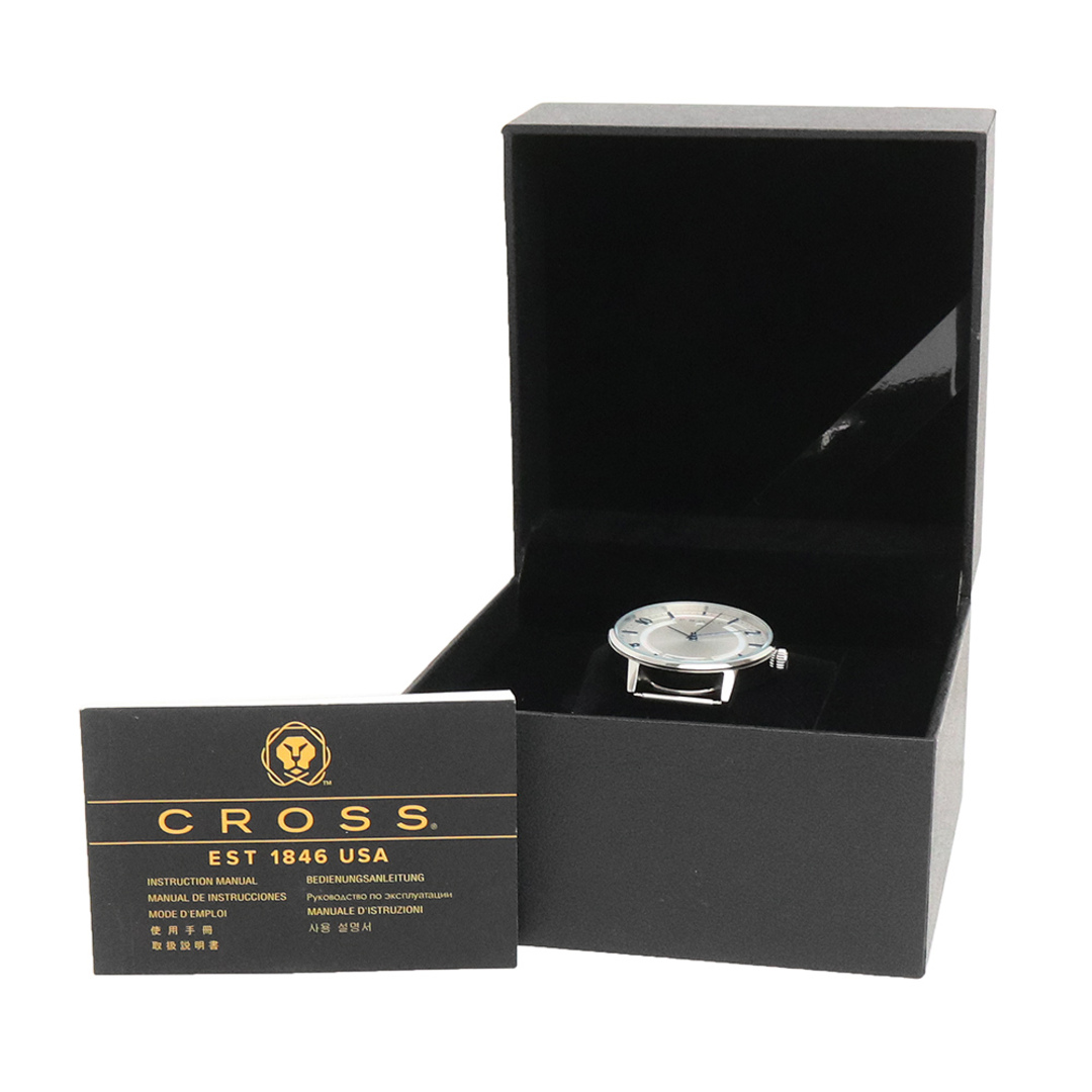 CROSS(クロス)のクロス ラジアル RADIAL 選べるベルト付き 付け替え カスタム クォーツ 腕時計（ベルト代込）シルバー CR8038-02 CROSS（新品・未使用品） メンズの時計(腕時計(アナログ))の商品写真