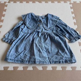 シーイン(SHEIN)の値下げ！SHEIN デニムワンピ(ワンピース)