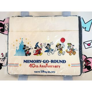 ディズニー(Disney)の【新品未開封】ディズニー 40周年　ランチバッグ　スーベニア(キャラクターグッズ)