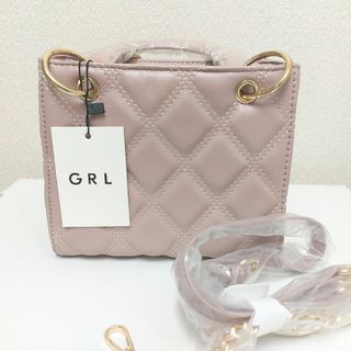 グレイル(GRL)の【 GRL 】2way キルティングチェーンショルダーバッグ《新品未使用》(ショルダーバッグ)