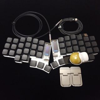 keyball44【購入後即使用可】 【新品】【黒】(PC周辺機器)