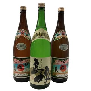 夢の薩摩芋焼酎 3本セット 甲斐商店 伊佐美 長島研醸 さつま島娘 芋焼酎 全て 1800ml 25度 【未開栓品】 22404K1652(焼酎)