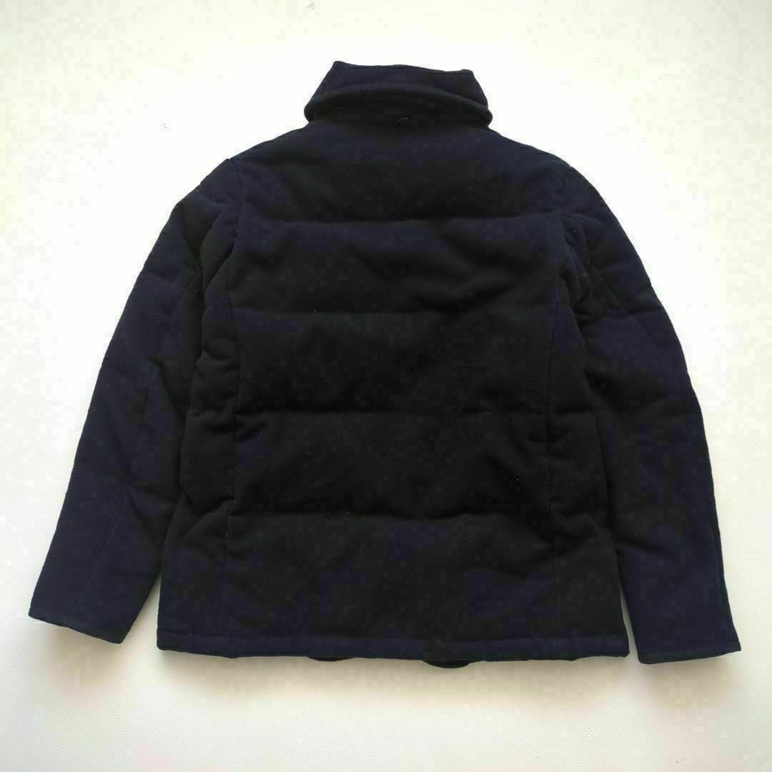 DANTON(ダントン)のダントン　ビームス　ウールモッサ　ダウンジャケット　アウター　紺　36　秋冬 レディースのジャケット/アウター(ダウンジャケット)の商品写真