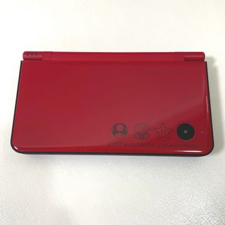 ニンテンドーDS(ニンテンドーDS)のニンテンドーDSi LL スーパーマリオ 25周年 限定モデル 本体 純正 赤(携帯用ゲーム機本体)