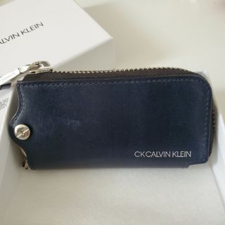 カルバンクライン(Calvin Klein)のCALVIN KLEIN　キーケース(ネイビー)(キーケース)