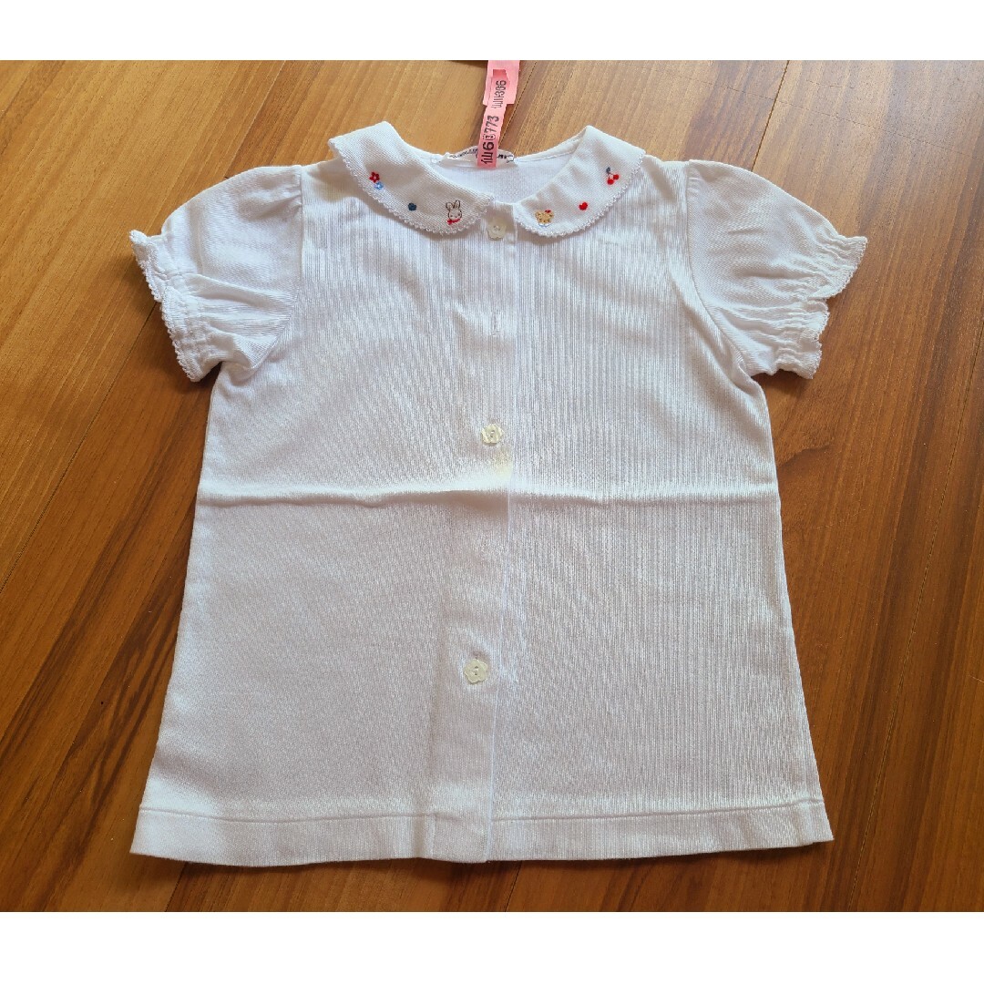 familiar(ファミリア)のファミリア　半袖シャツ　100 キッズ/ベビー/マタニティのキッズ服女の子用(90cm~)(Tシャツ/カットソー)の商品写真