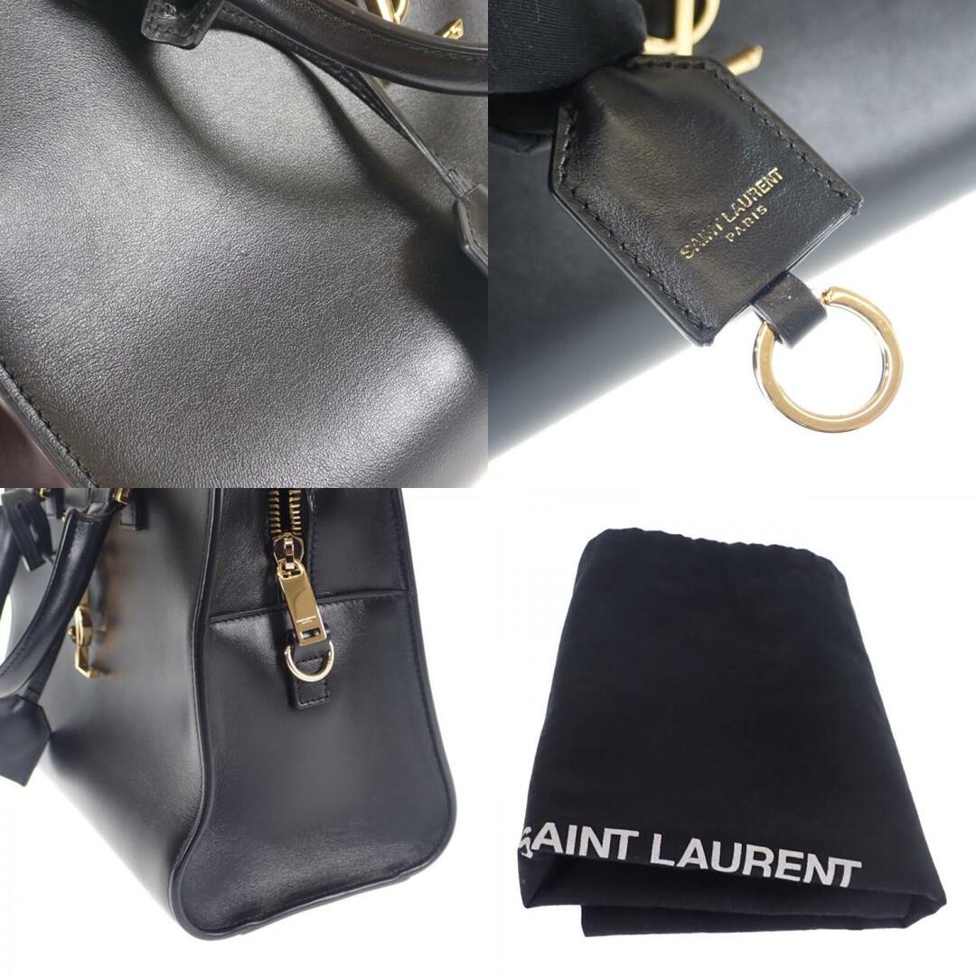 【中古】【Aランク】 SAINT LAURENT サンローラン ベイビーカバス ハンドバッグ ショルダーバッグ 2way 568853 カーフスキン ブラック【ISEYA】 レディースのバッグ(その他)の商品写真