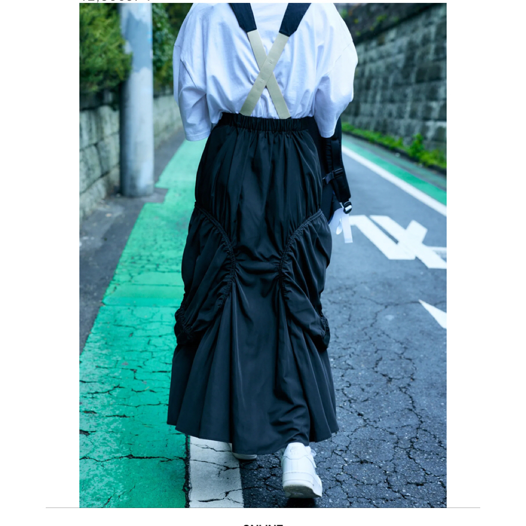 nagonstans - nagonstans サスペンダー スカート ジャンパー nagonstans - nagonstans サスペンダー スカート ジャンパー