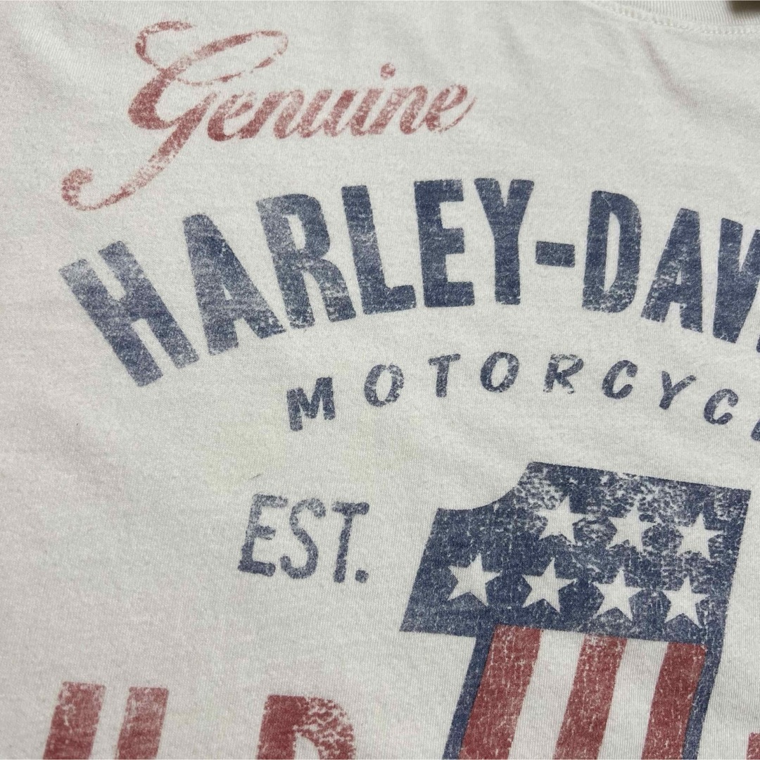 Harley Davidson(ハーレーダビッドソン)のハーレーダヴィッドソン フロント プリント HARLEY DAVIDSON メンズのトップス(Tシャツ/カットソー(半袖/袖なし))の商品写真