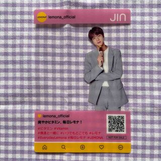 ボウダンショウネンダン(防弾少年団(BTS))の《公式》BTS LEMONA レモナ　JIN ジン　トレカ　PHOTOCARD(アイドルグッズ)