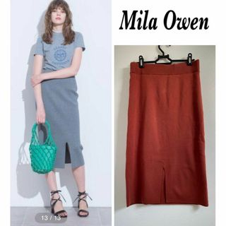 ミラオーウェン(Mila Owen)のMila Owen ミラオーウェン サマーニットタイトスカート(ロングスカート)