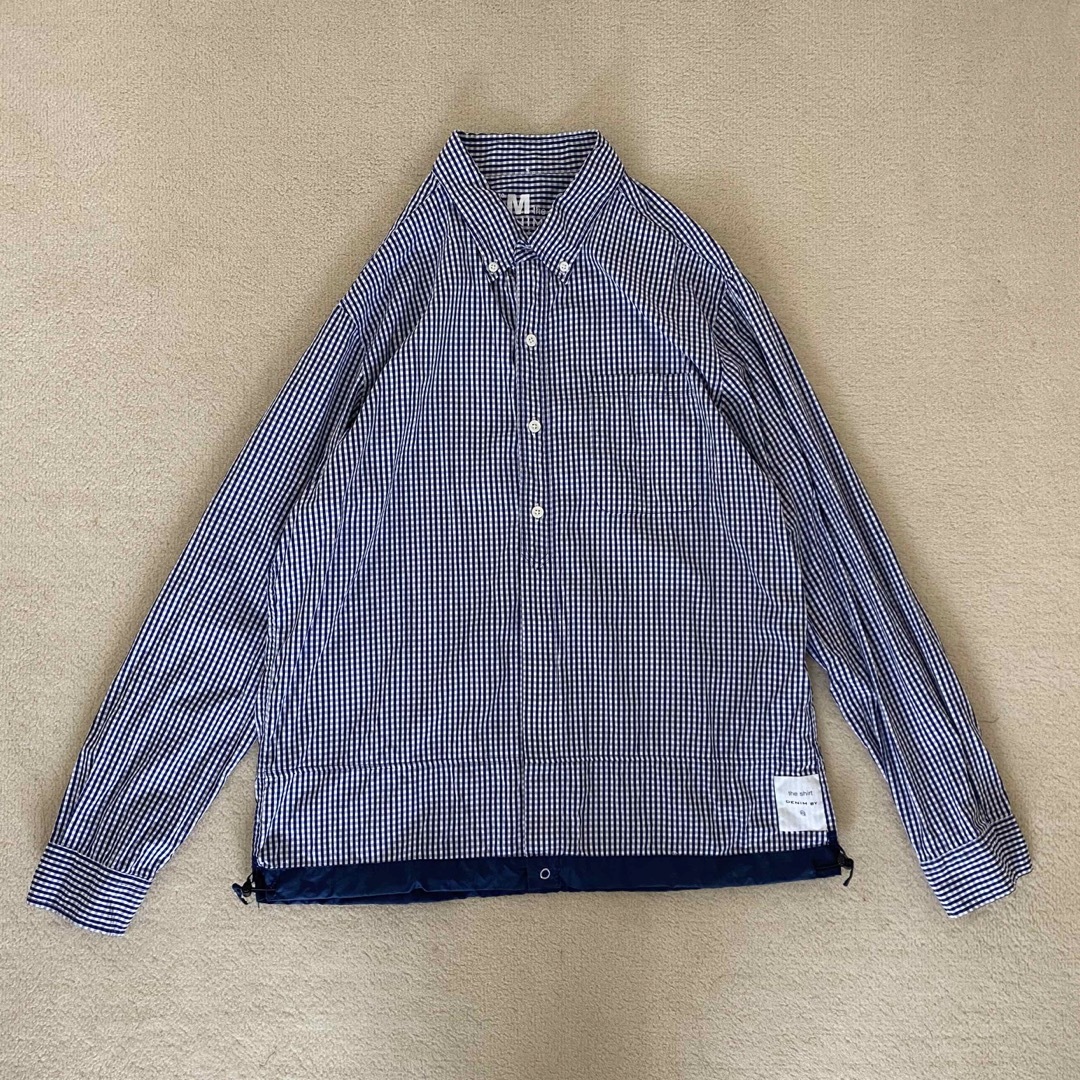 FRAGMENT(フラグメント)のFragment  フェイク ギンガムBDシャツ 美品 Mサイズ メンズのトップス(シャツ)の商品写真