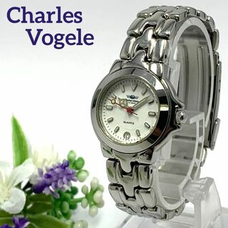 シャルルホーゲル(Charles Vogele)の913 稼働品 Charles Vogele レディース 腕時計 ホワイト 人気(腕時計)