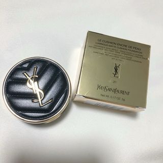 イヴサンローラン(Yves Saint Laurent)のイヴ・サンローラン YSL アンクル ド ポー ルクッションN 　ミニサイズ(ファンデーション)