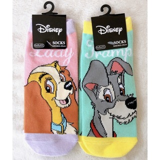 Disney - ディズニー　わんわん物語　犬　いぬ　かわいい　レディース　ソックス　靴下