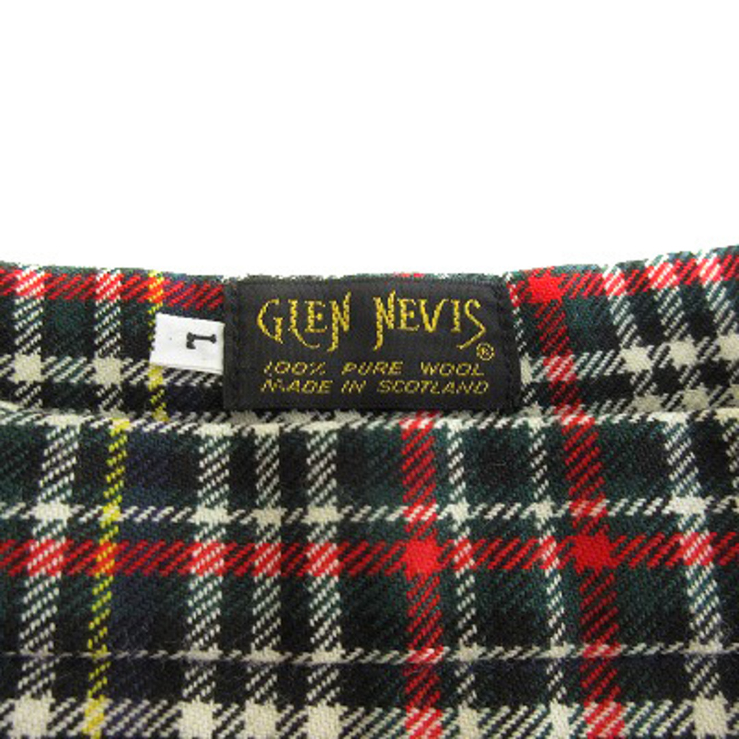 other(アザー)のGLEN NEVIS グレンネイビス ラップスカート プリーツ チェック レディースのスカート(ひざ丈スカート)の商品写真